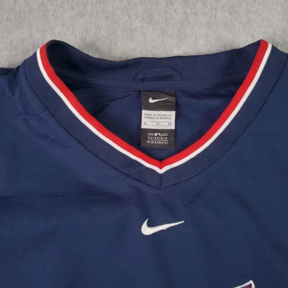 St Louis Cardinals Jacket Mens XL Blue MLB Baseball Nike Pullover Windbreaker - Picture 6 of 15